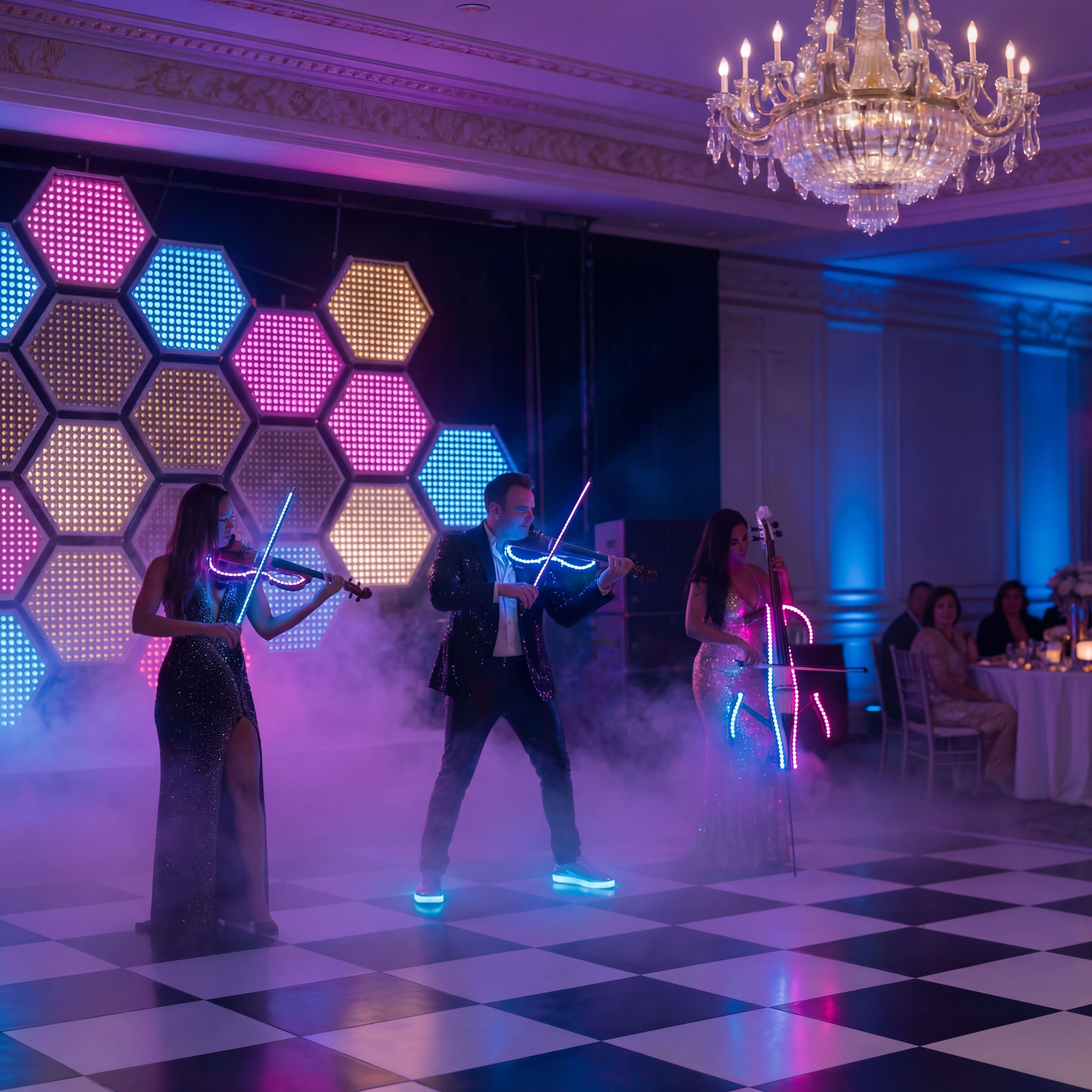 Electric String Trio Performance 1